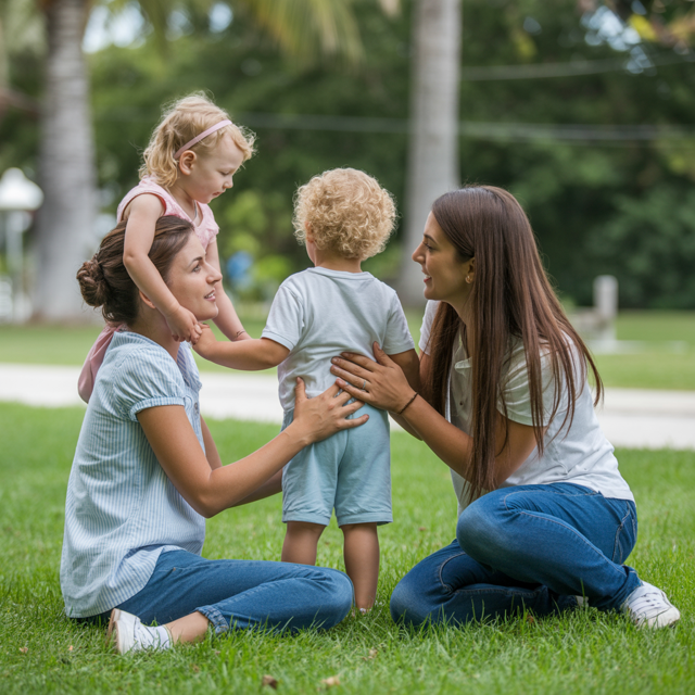 Coconut Grove nanny family assistant with children in Miami private household — Elite Household HR